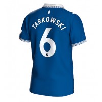 Koszulka piłkarska Everton James Tarkowski #6 Strój Domowy 2023-24 tanio Krótki Rękaw